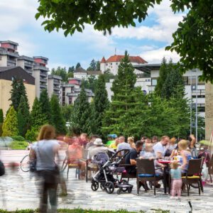 Utrip mesta Titov trg Velenje