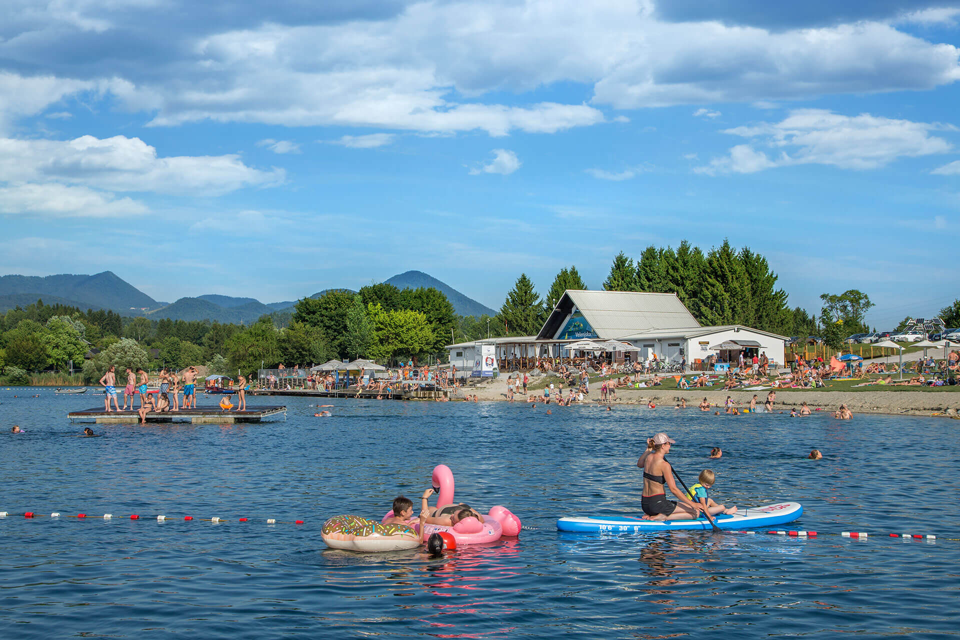 Velenjska plaža se poteguje za naslov Naj naravno  kopališče 2021