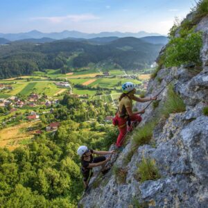 Via ferrata trail Gonžarjeva peč