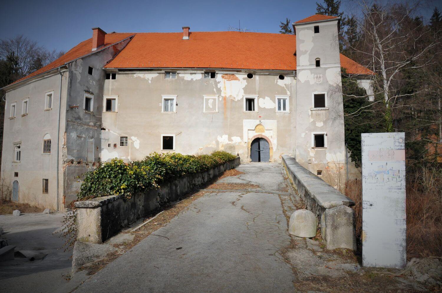 Het kasteel Turn, Hrastovec bij Velenje