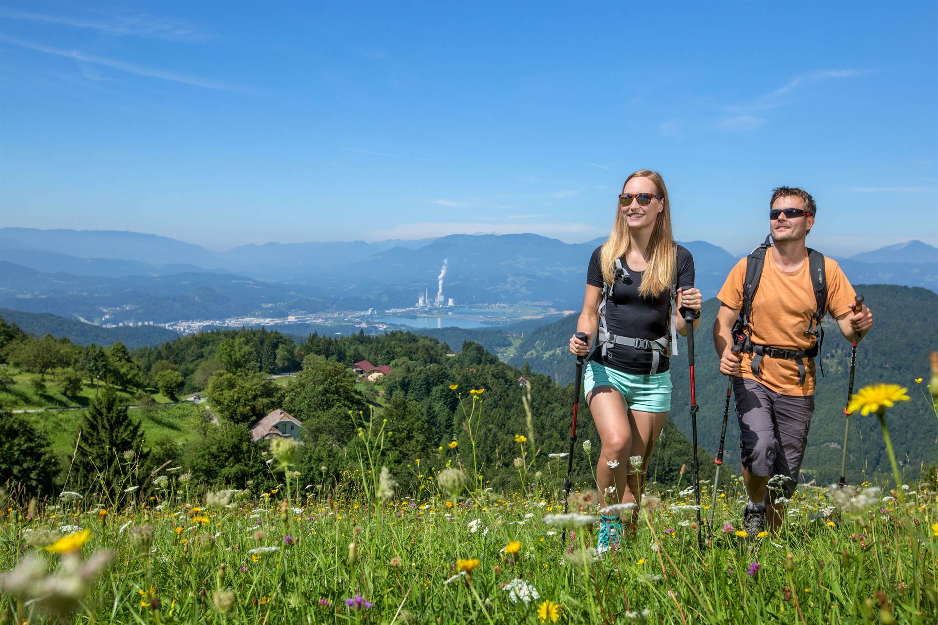 On the trails around Vinska Gora