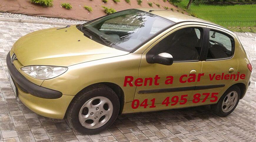 Rent a car Velenje - iznajmljivanje automobila