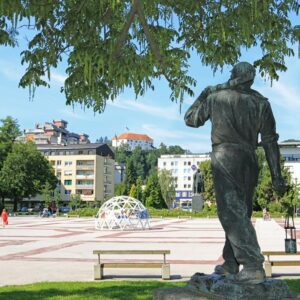 Denkmal Bergarbeiter, 1948 - 1952