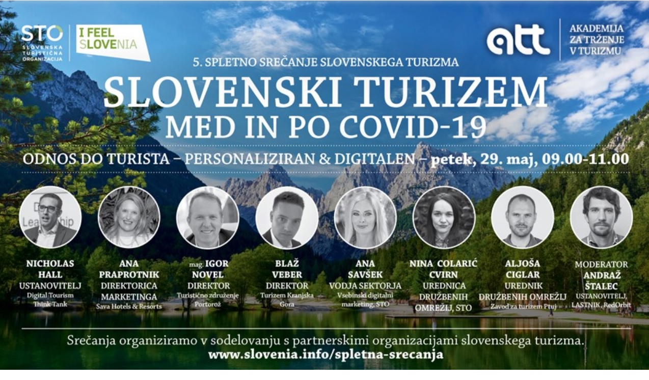 Četrto spletno srečanje - Slovenski turizem med in po COVID-19