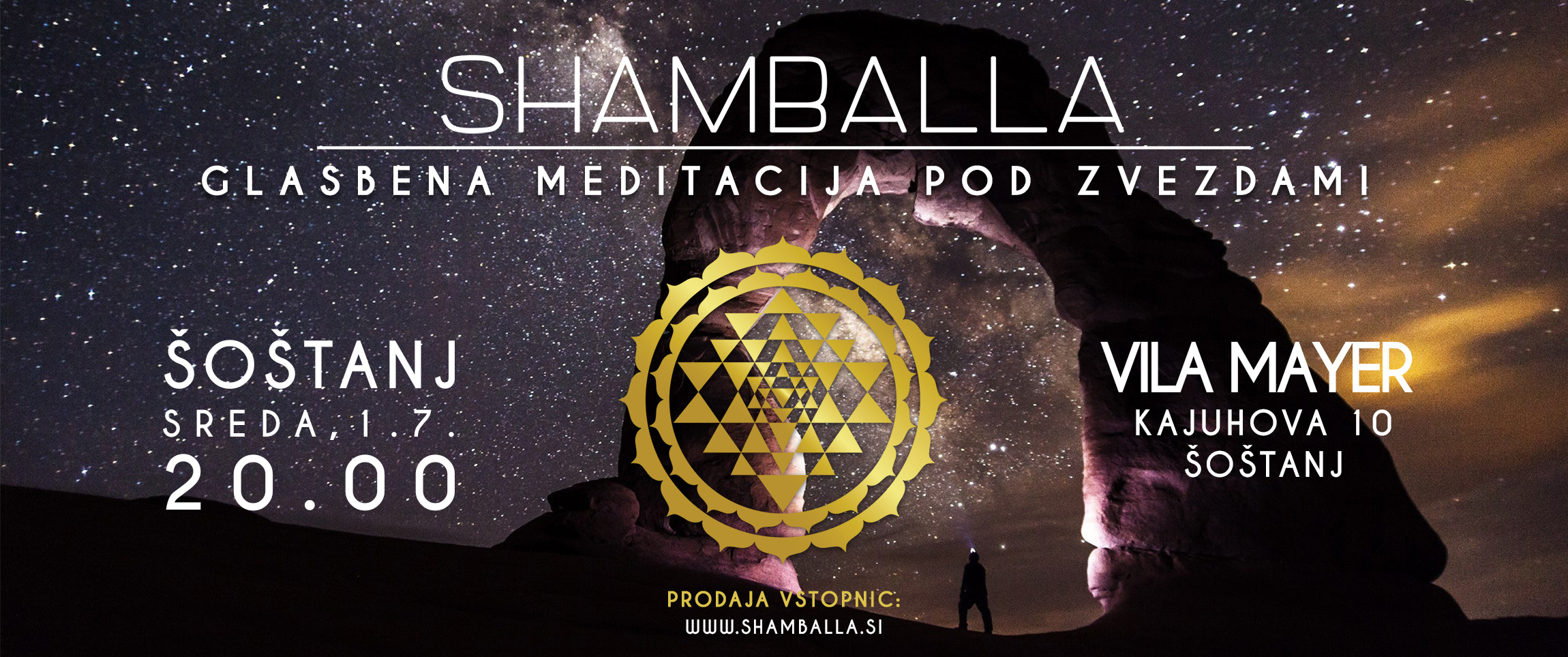 Glasbena meditacija pod zvezdami: Šoštanj