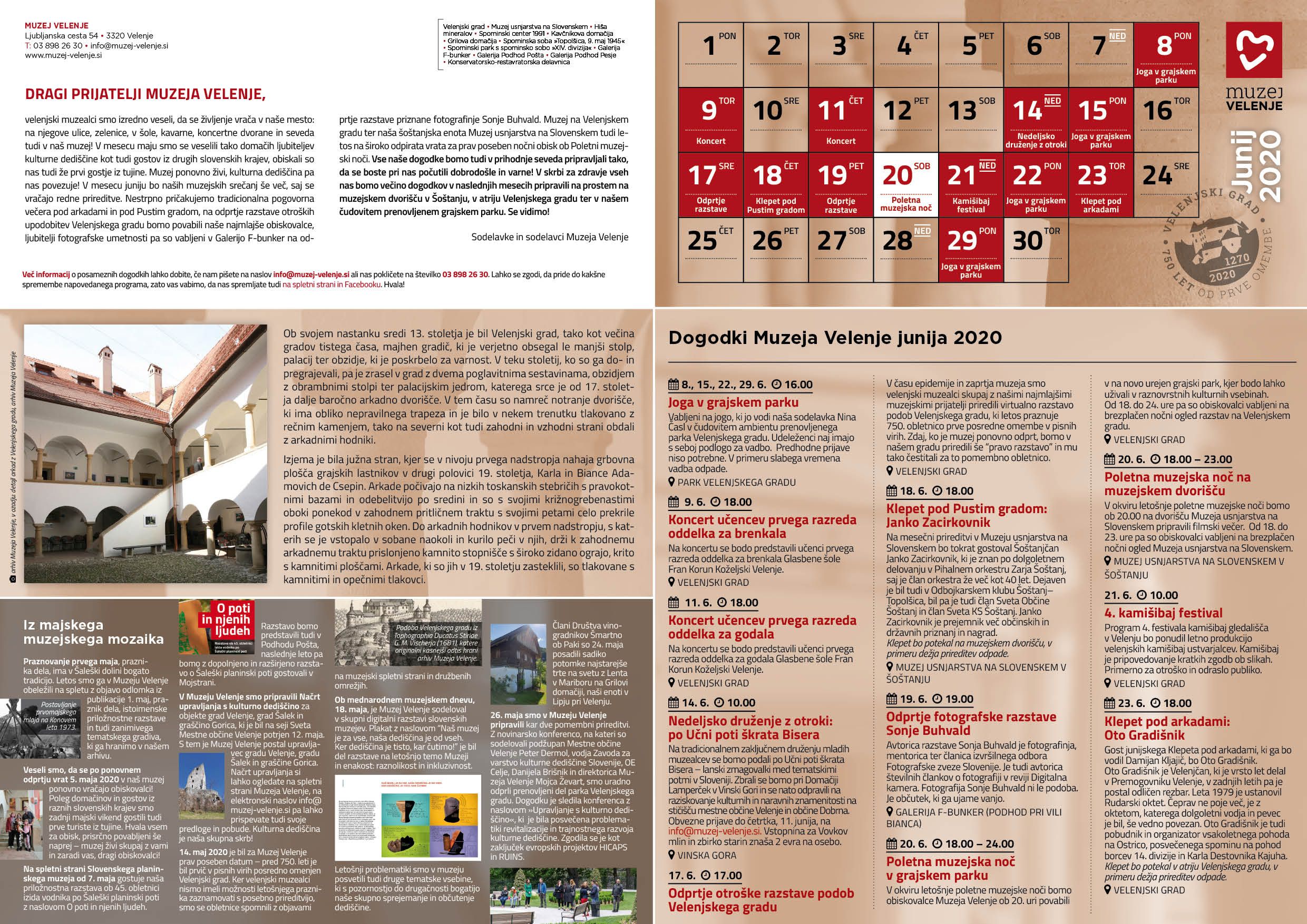 V Muzej Velenje se vračajo redne prireditve, najprej vabijo najmlajše obiskovalce