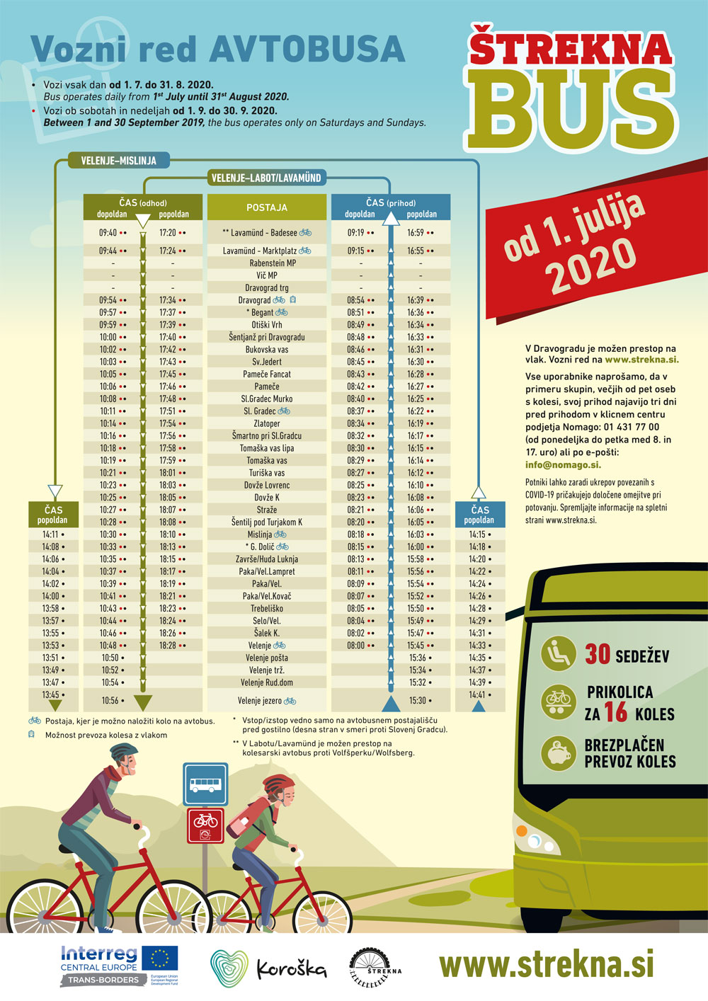 ŠTREKNA BUS bo prve letošnje potnike popeljal že 𝗻𝗮𝘀𝗹𝗲𝗱𝗻𝗷𝗼 𝘀𝗿𝗲𝗱𝗼, 𝟭.𝟳.𝟮𝟬𝟮𝟬.