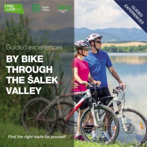 Guided experiences by bike through the Šalek valley