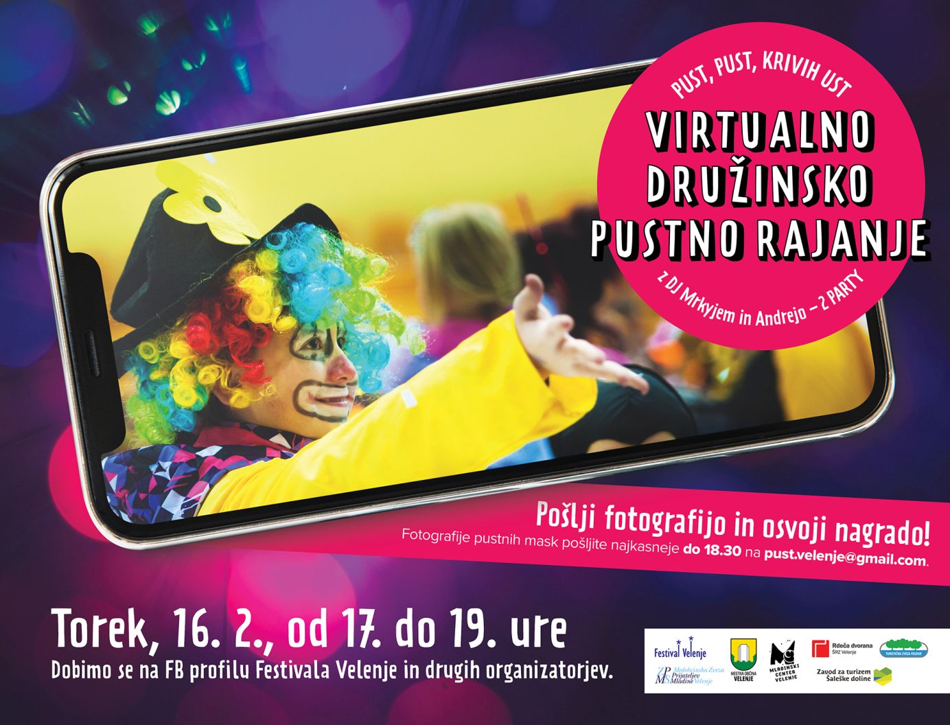 OPOMNIK: VIRTUALNO DRUŽINSKO PUSTNO RAJANJE