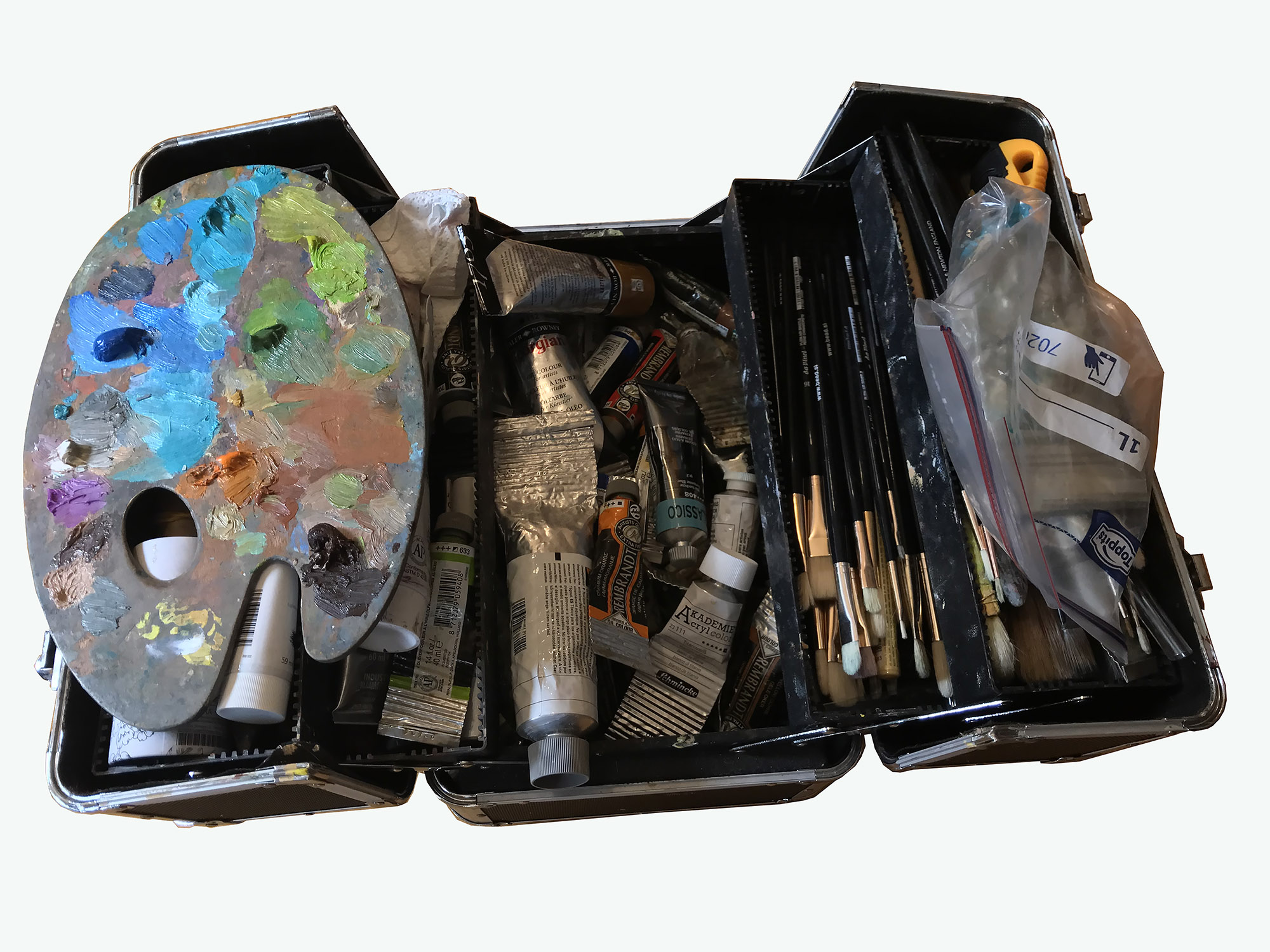 Slikarska razstava: KARANTENSKI KOVČEK USTVARJALNOSTI