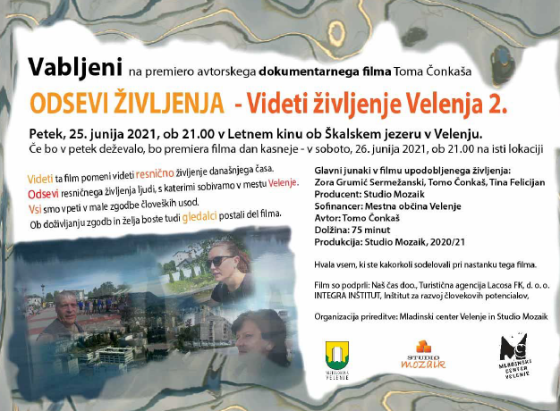 ODSEVI ŽIVLJENJA  - Videti življenje Velenja 2.