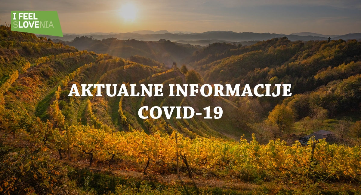 Aktualne informacije o ukrepih za blažitev vpliva in širitve koronavirusa na slovenski turizem