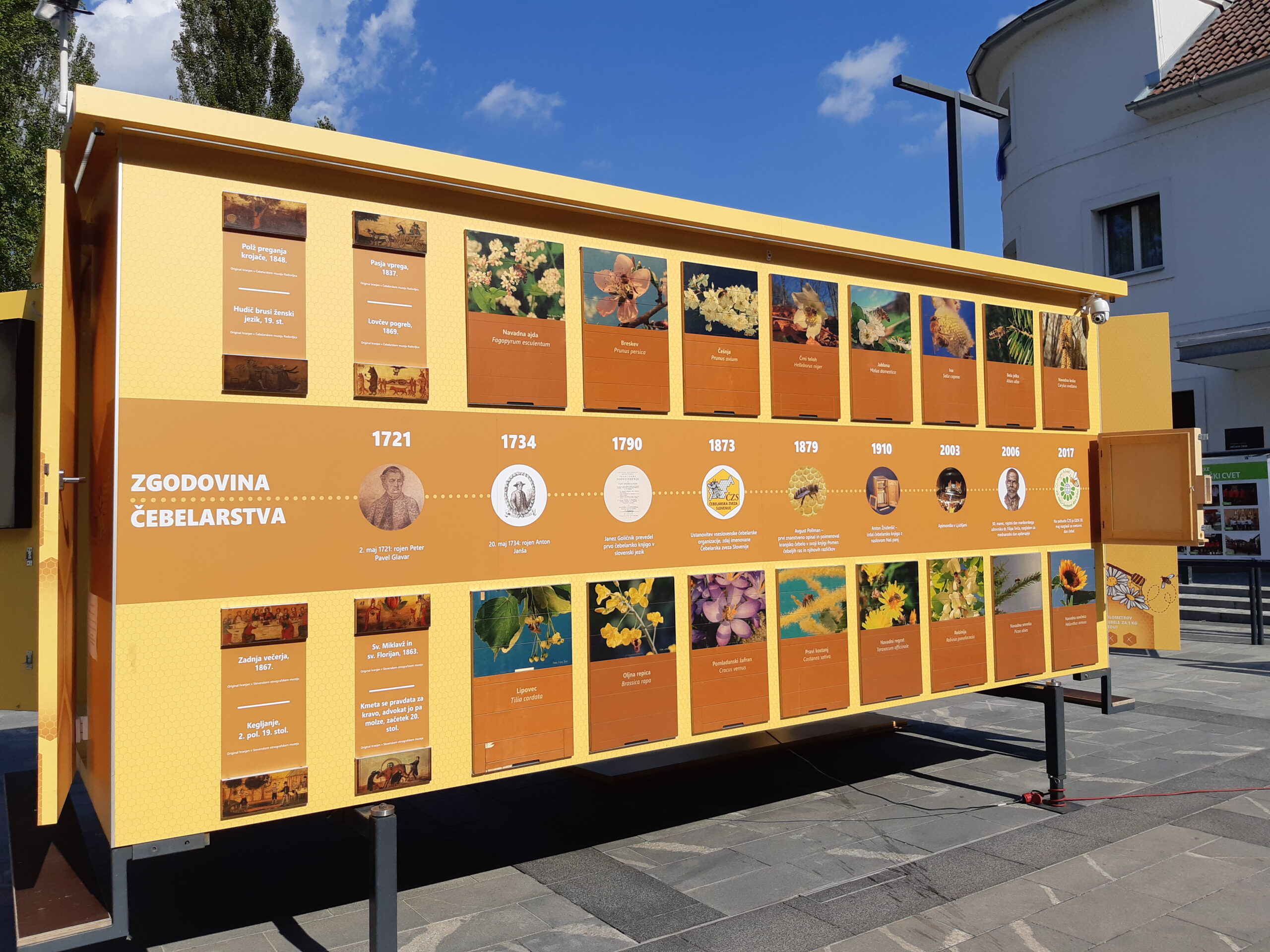 Medeni paviljon na Trgu svobode v Šoštanju