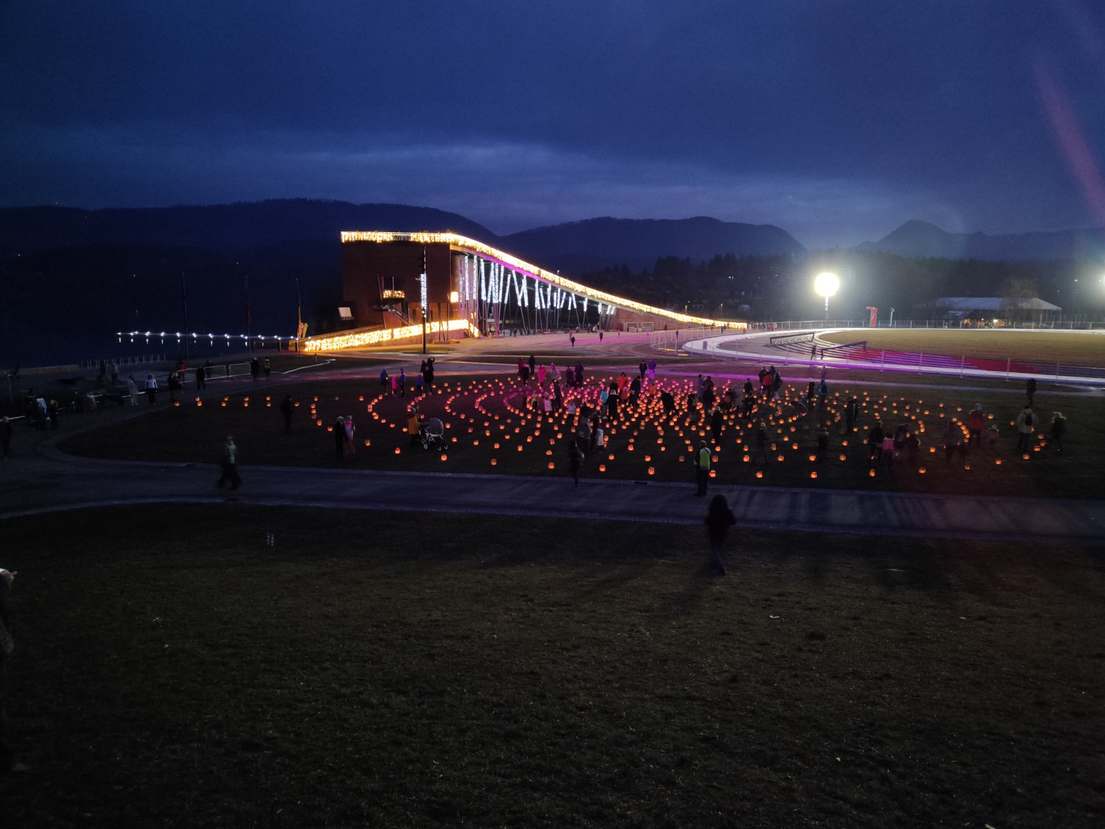 Svetlobni labirint na Visti