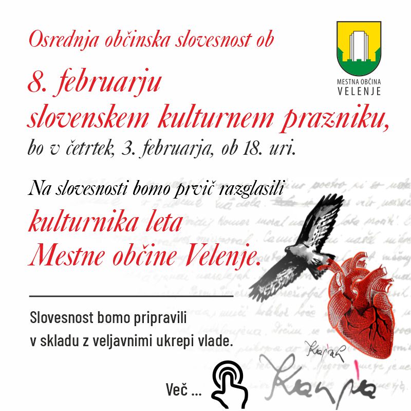 Ob slovenskem kulturnem prazniku v Šaleški dolini