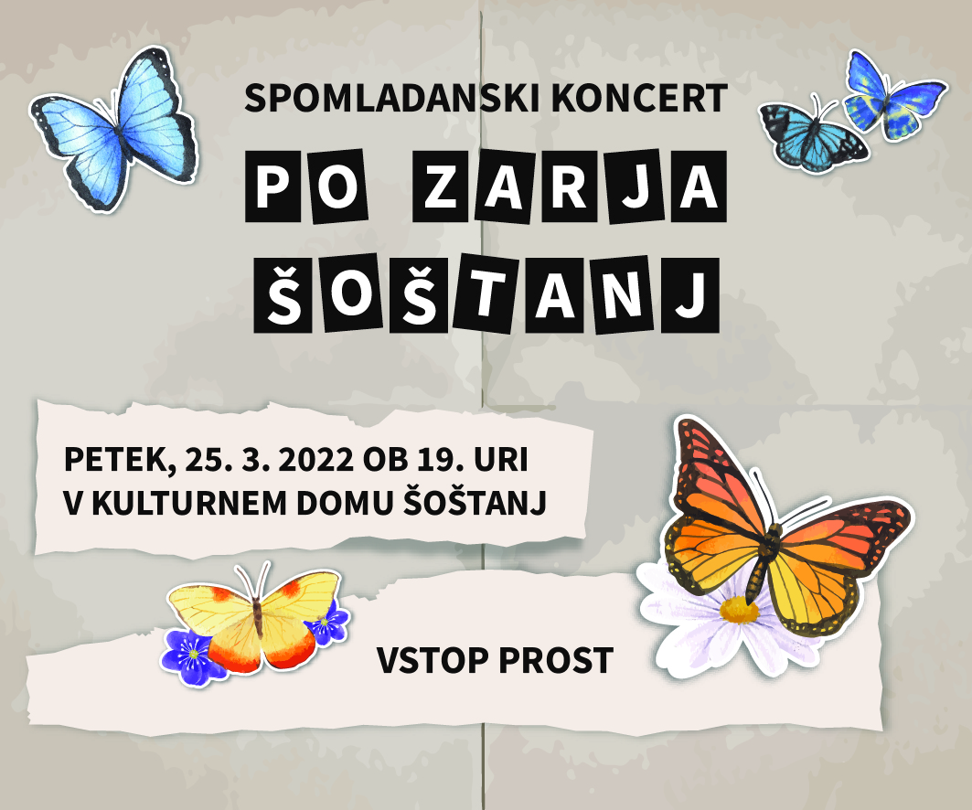 Spomladanski koncert PO Zarja Šoštanj