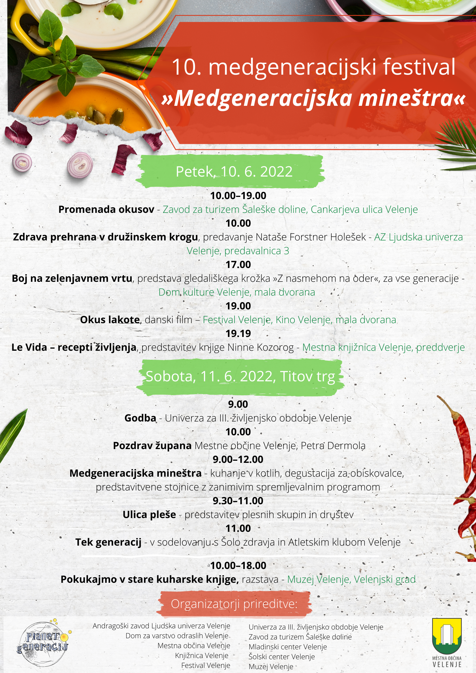 10. medgeneracijski festival “Medgeneracijska mineštra”