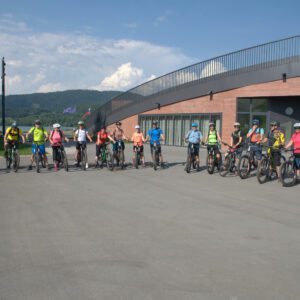 Vodena tura z e-kolesi med Velenjem in Šoštanjem, 20. 6.