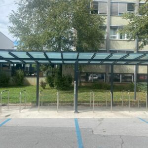 Rekonstrukcija avtobusnih postajališč in nadstreškov v polnem teku