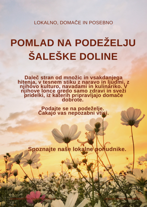 Pomlad na Šaleškem podeželju
