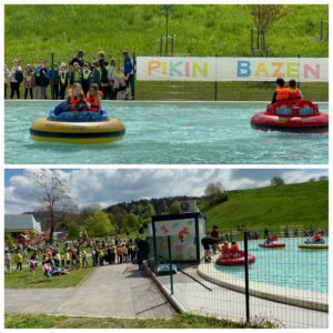 Po več desetletjih bazenček s čolnički ponovno zaživel