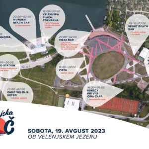 19. avgusta bo ob jezeru Velenjska noč