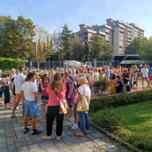 Zaposleni Osnovne šole Ludvika Pliberška na obisku v Šaleški dolini