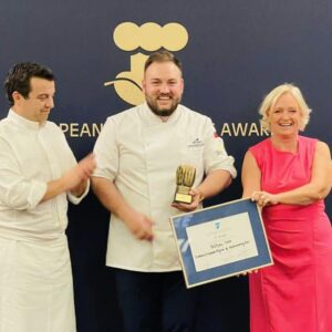 Velenjčan Boštjan Volk v evropskem tekmovanju osvojil naziv najboljši mladi chef leta 2023