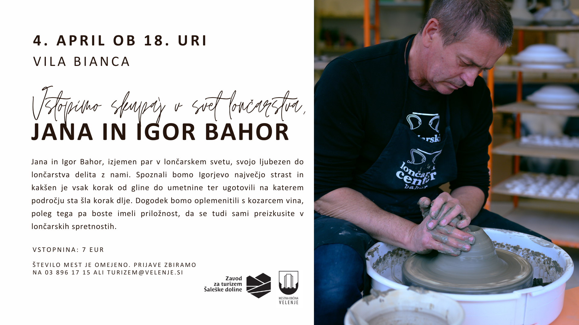 Vstopimo skupaj v svet lončarstva