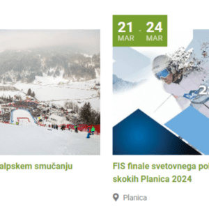 Slovenija v marcu gosti pomembna zimska športna tekmovanja
