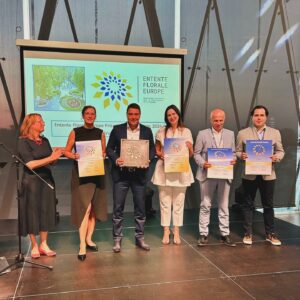 Velenje Wins Gold Medal at the Prestigious Entente Florale Europe 2024 Competition