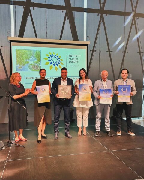 Velenje Wins Gold Medal at the Prestigious Entente Florale Europe 2024 Competition