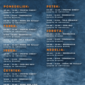 Začetek sezone Drsališča Velenje