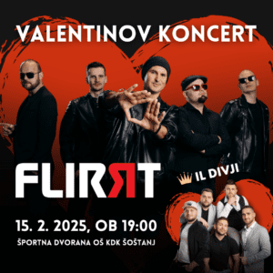 Valentinov koncert Flirt z gosti: Il Divji