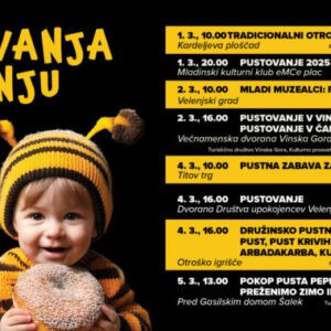 Pustovanje v Velenju 2025