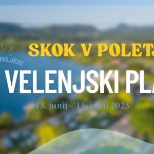 Prenovljena Velenjska plaža vstopa v novo poletno sezono