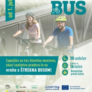 Štrekna bus vstopa v novo sezono: Julija in avgusta bo vozil vsak dan