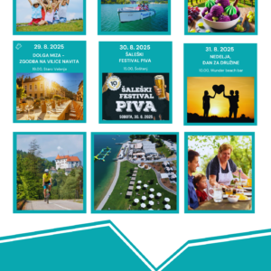 Poletje v Šaleški – Dobrodošel avgust