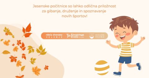Počitniške športne aktivnosti v Velenju (27. - 30. 10. 2025)