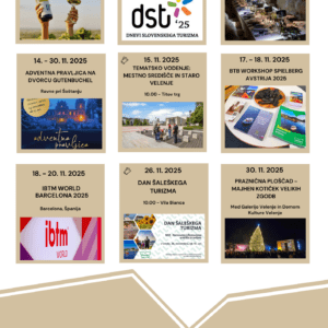 Dogodki in doživetja z Zavodom za turizem Šaleške doline - november 2025