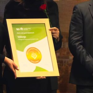 Velenje prejelo zlati znak gostoljubnosti