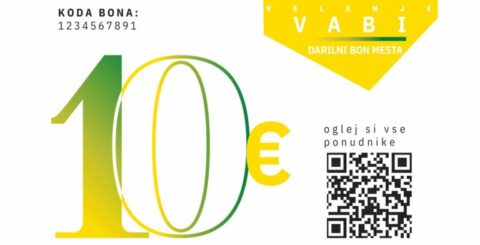 Nov velenjski darilni bon za praznično obdarovanje