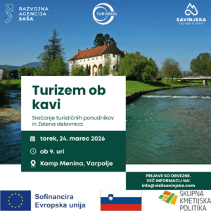 Turizem ob kavi - srečanje turističnih ponudnikov in Zelena delavnica