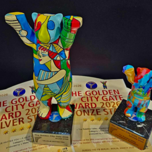 Mednarodna prepoznavnost Šaleške na ITB Berlin osvojili dve nagradi The Golden City Gate